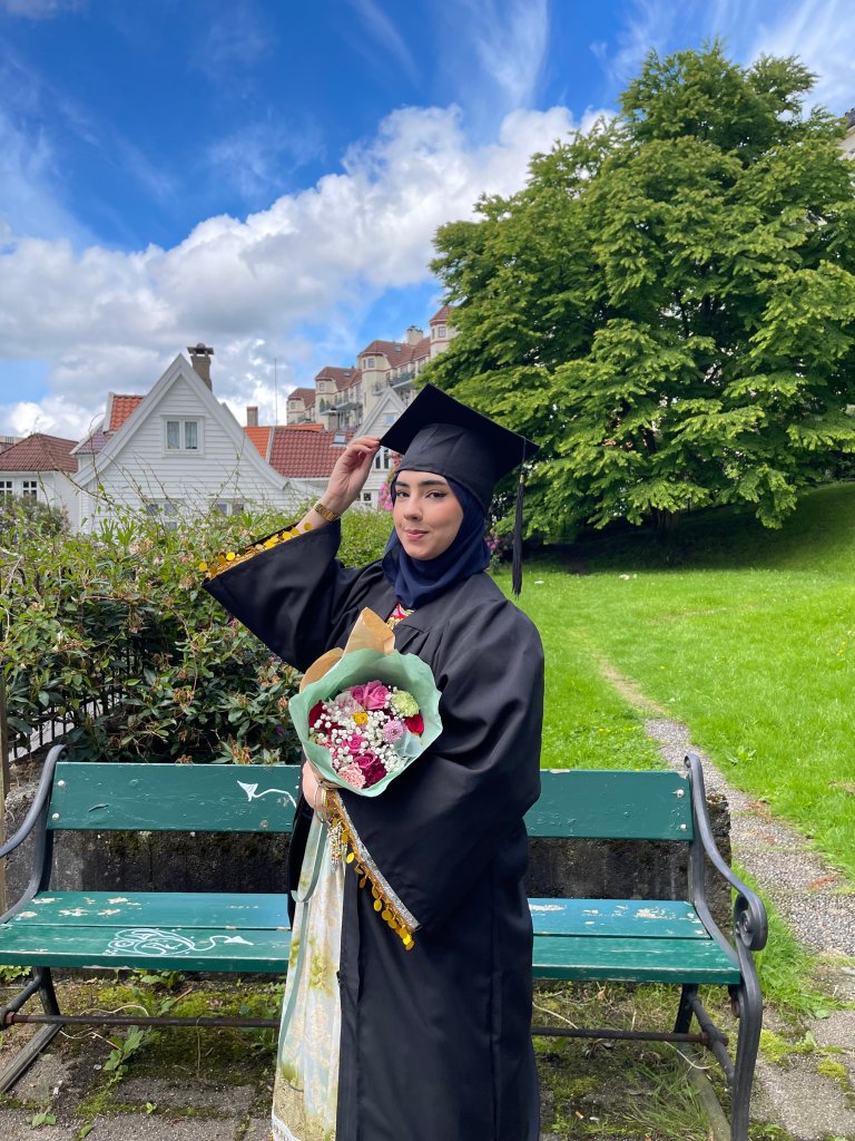 Foto: Morsal under Graduation Sandviken, sommeren 2026
