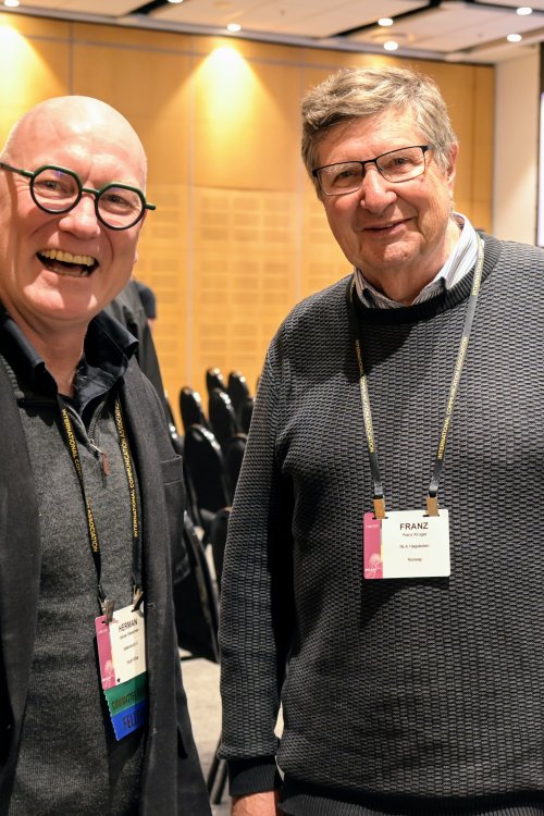 Franz Krüger og Herman Wasserman